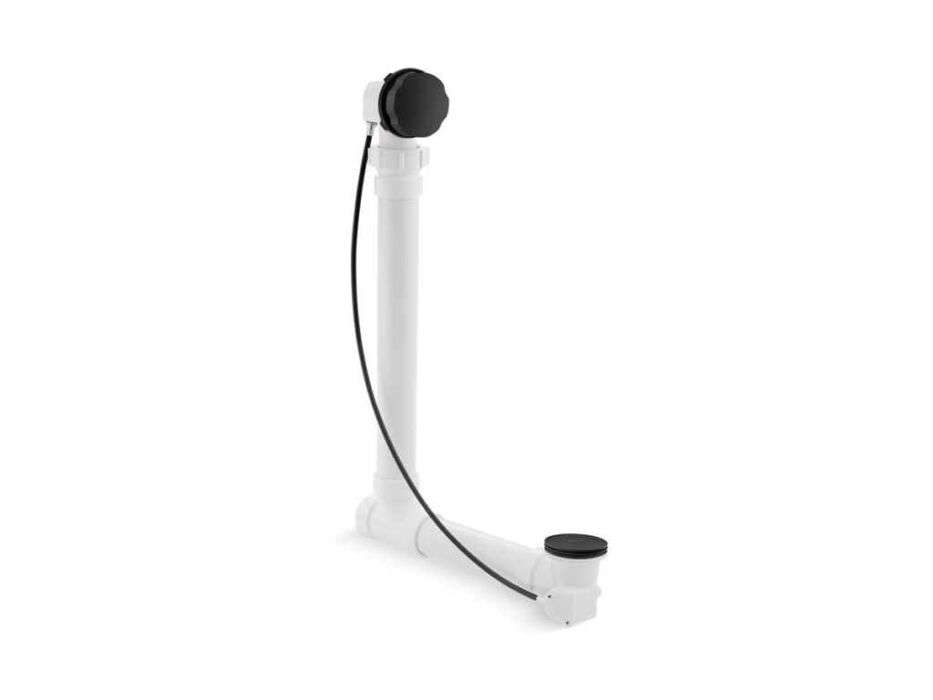 Clearflo Cable Bath Drain With PVC Pipe