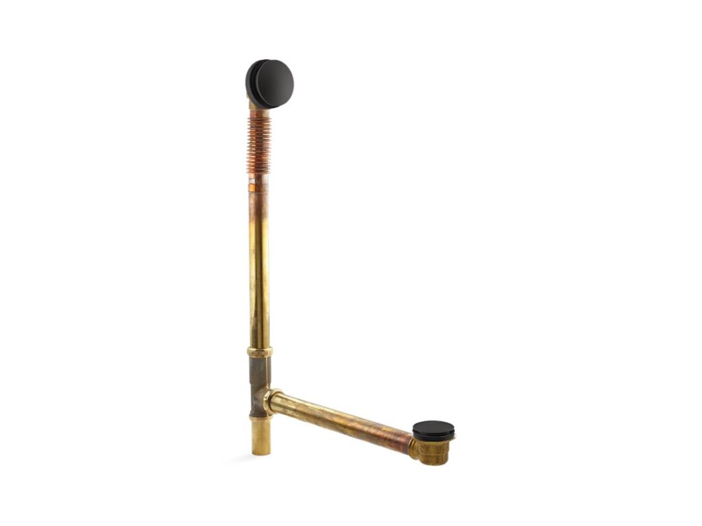 Clearflo™ Brass Toe Tap Bath Drain