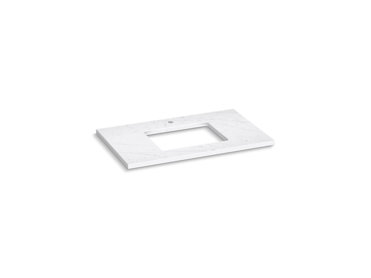 Kohler — Quartz 37 Top with Rectangle Um