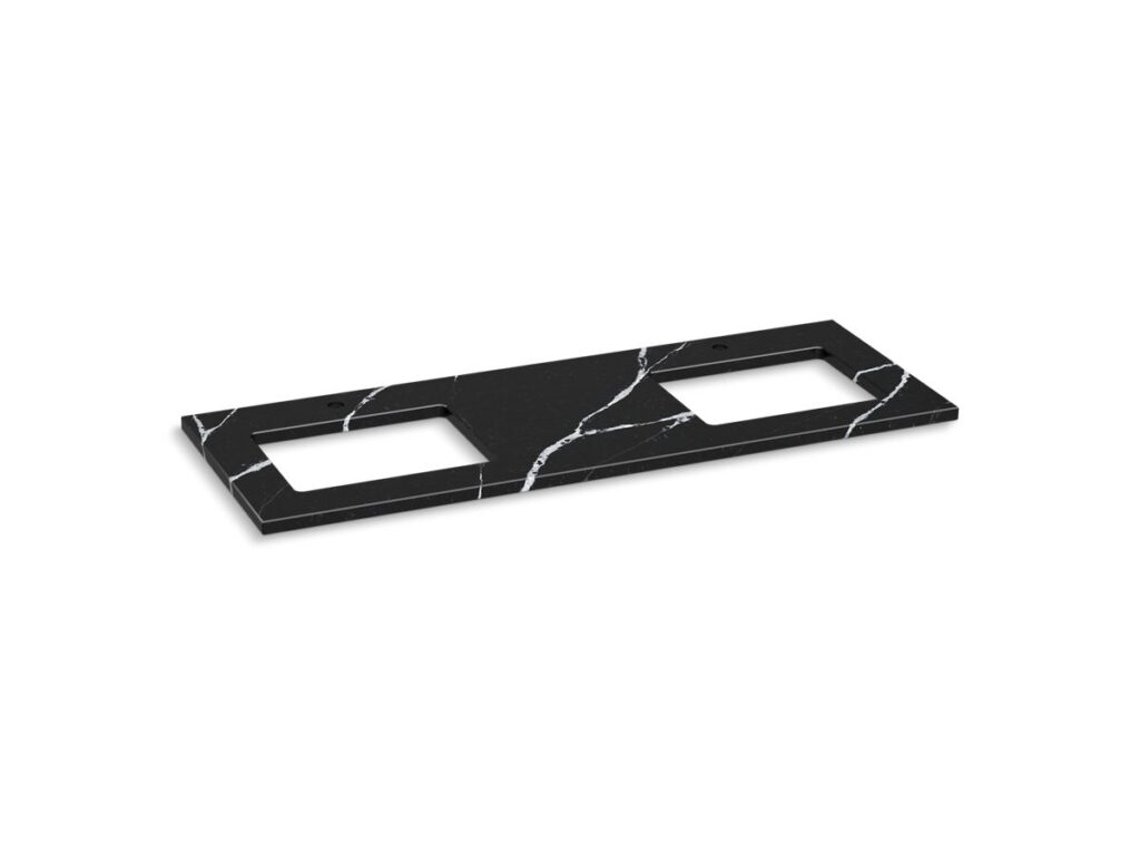 Quartz 61 Top W/ 2 Rect Um Cutout Ws