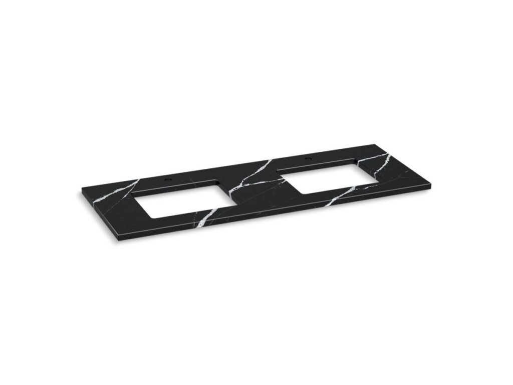 Quartz 61 Top W/ 2 Rect Um Cutout Ns