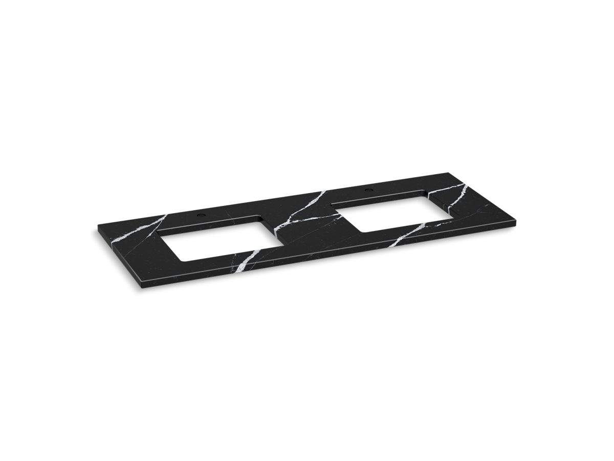 Quartz 61 Top W/ 2 Rect Um Cutout Ns