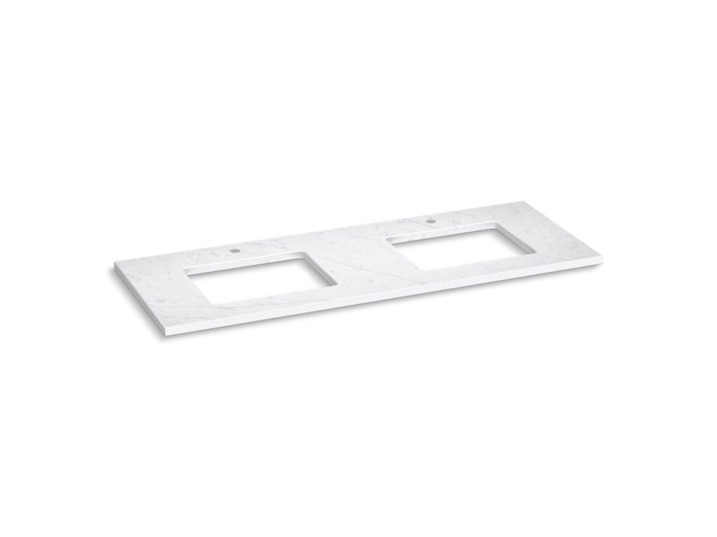 Quartz 61 Top W/ 2 Rect Um Cutout Ns
