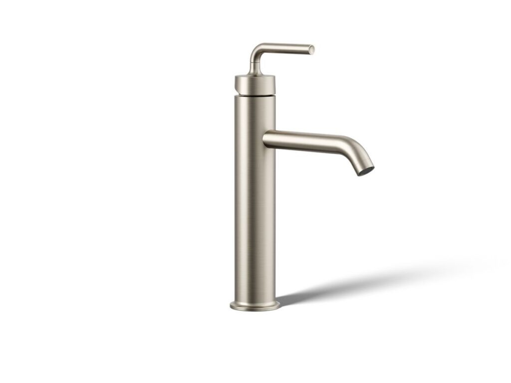 Kohler — Purist Tall Sglhdl Lav Br.nick