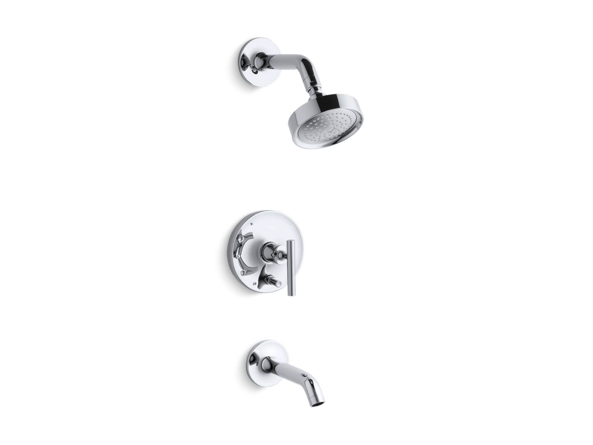 Purist® R/t B&S Trm/lvr HDLS,35 Deg Spout