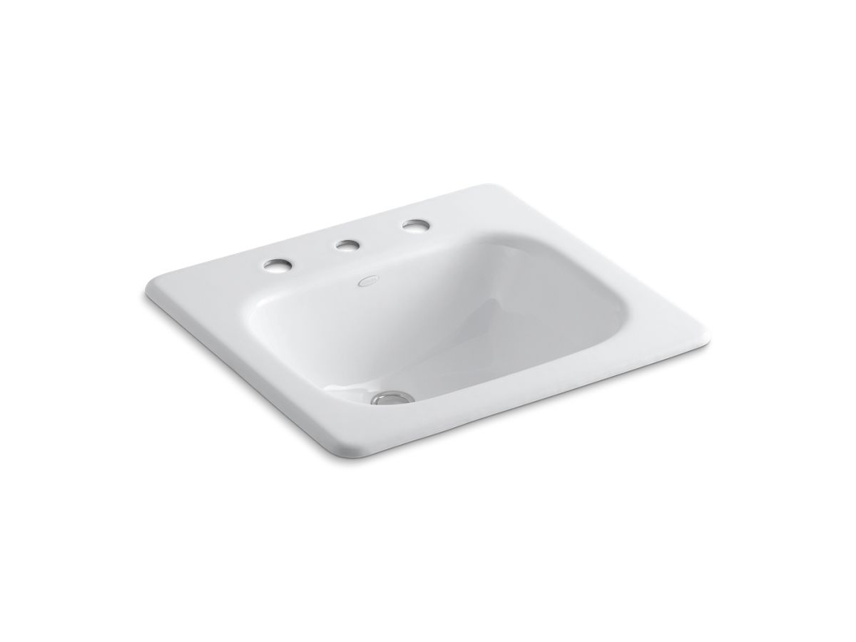 Kohler — Tahoe 20X18 Ci Lav 8C/C White