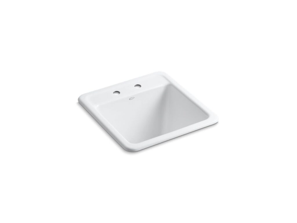 Park Falls™ 21 X 22 Dual-Mnt Sink 2 Hole