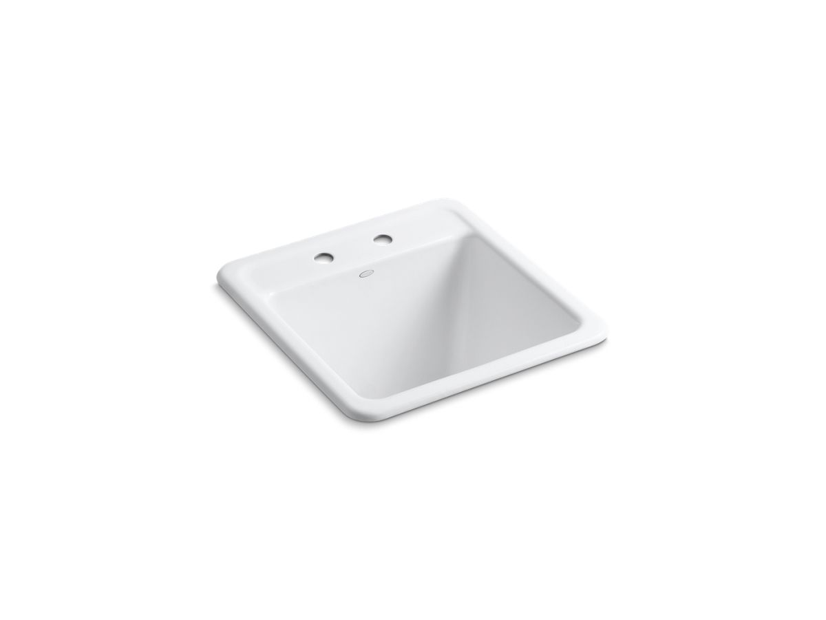 Park Falls™ 21 X 22 Dual-Mnt Sink 2 Hole