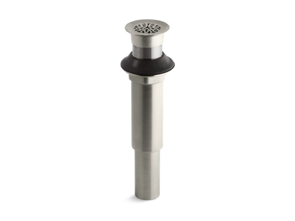 Kohler — Non Decorative Grid Drain with O