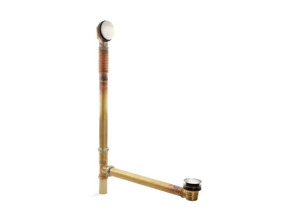 Clearflo™ Brass Toe Tap Bath Drain