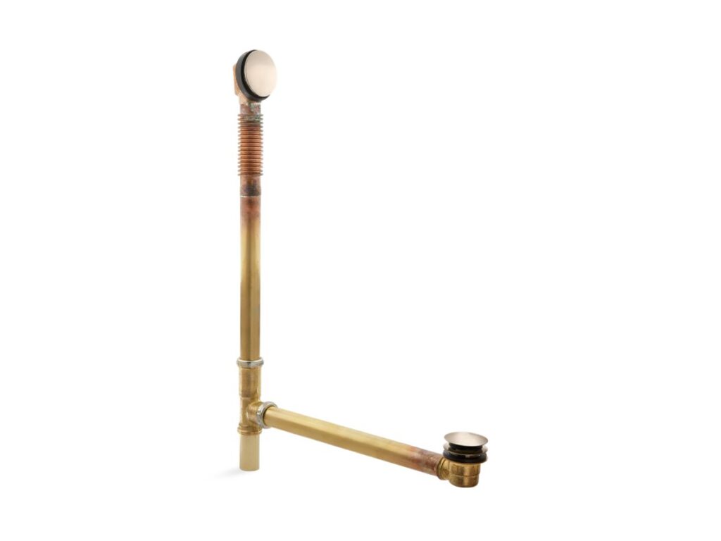 Clearflo™ Brass Toe Tap Bath Drain