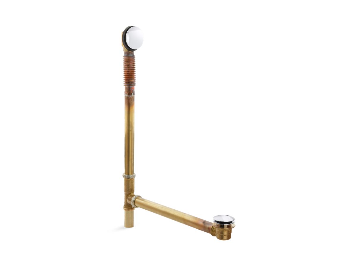 Clearflo™ Brass Toe Tap Bath Drain