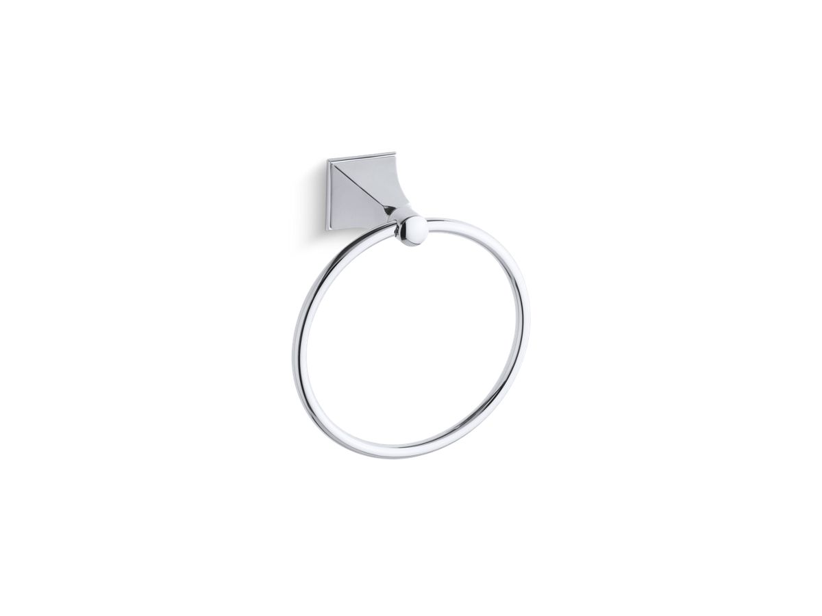 Kohler — Memoirs Stately Towel Ring Chr