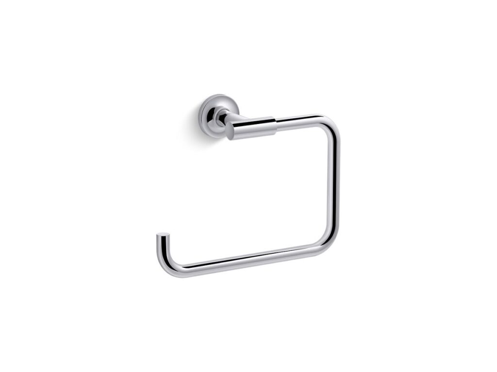 Kohler — Purist Towel Ring Chr