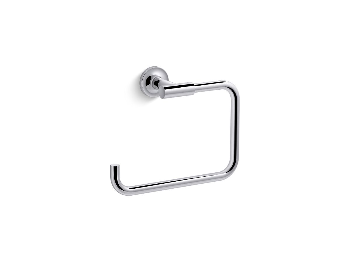 Kohler — Purist Towel Ring Chr