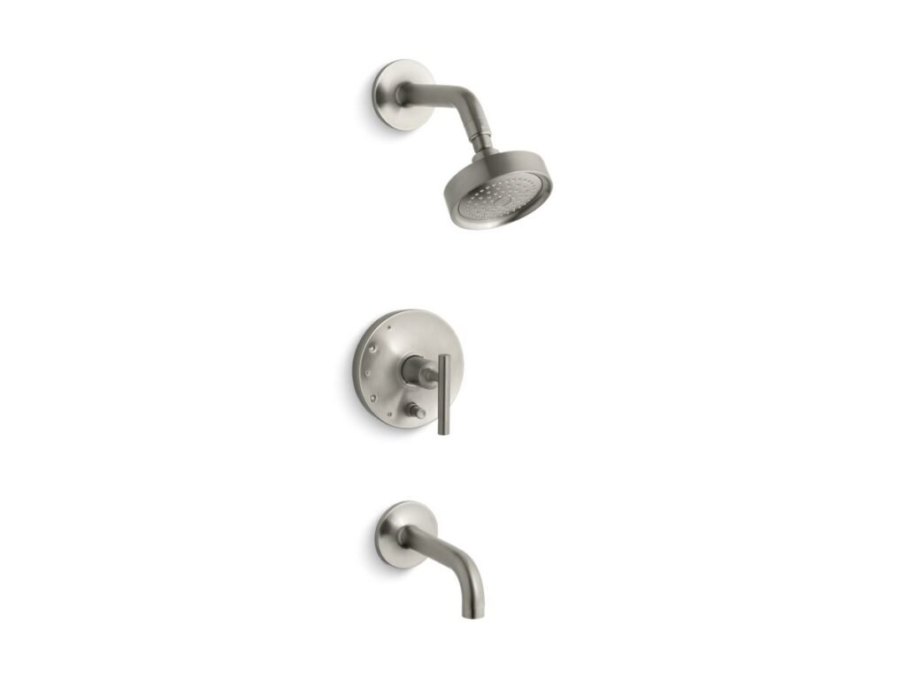 Purist® R/t B&S Trm/lvr HDLS,90-DEG Spout