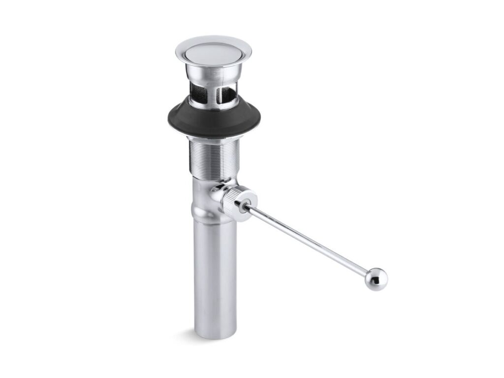 Pop-Up Lav Drain W/overflow, Exposed