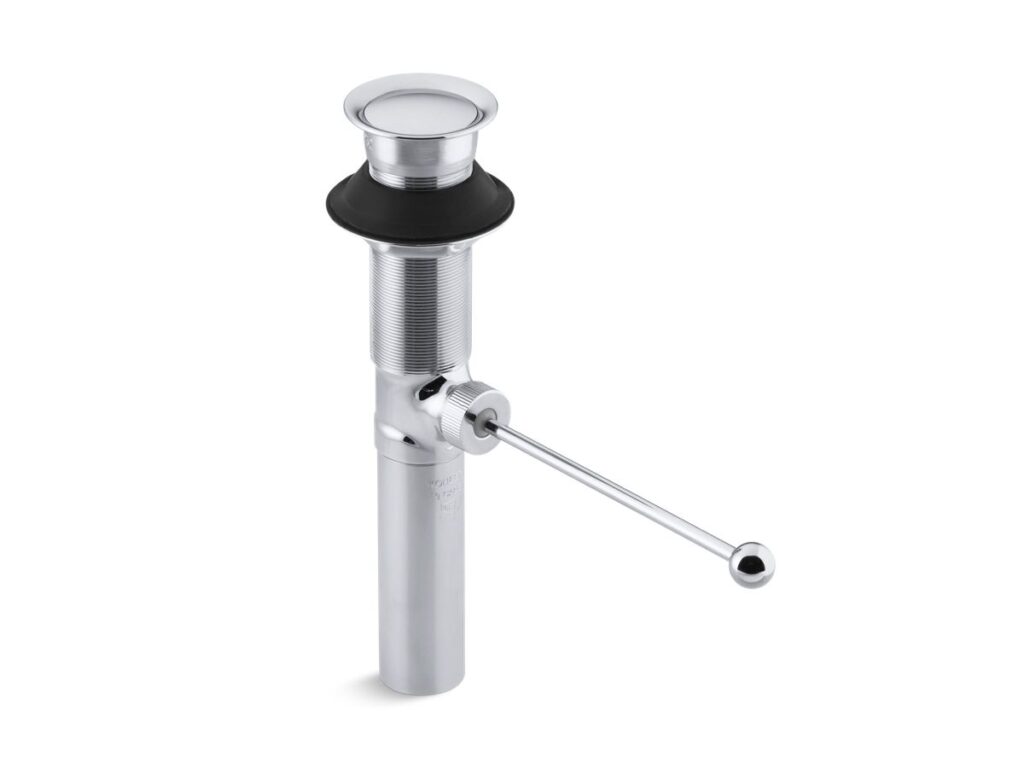 Pop-Up Lav Drain W/o Overflow, Exposed