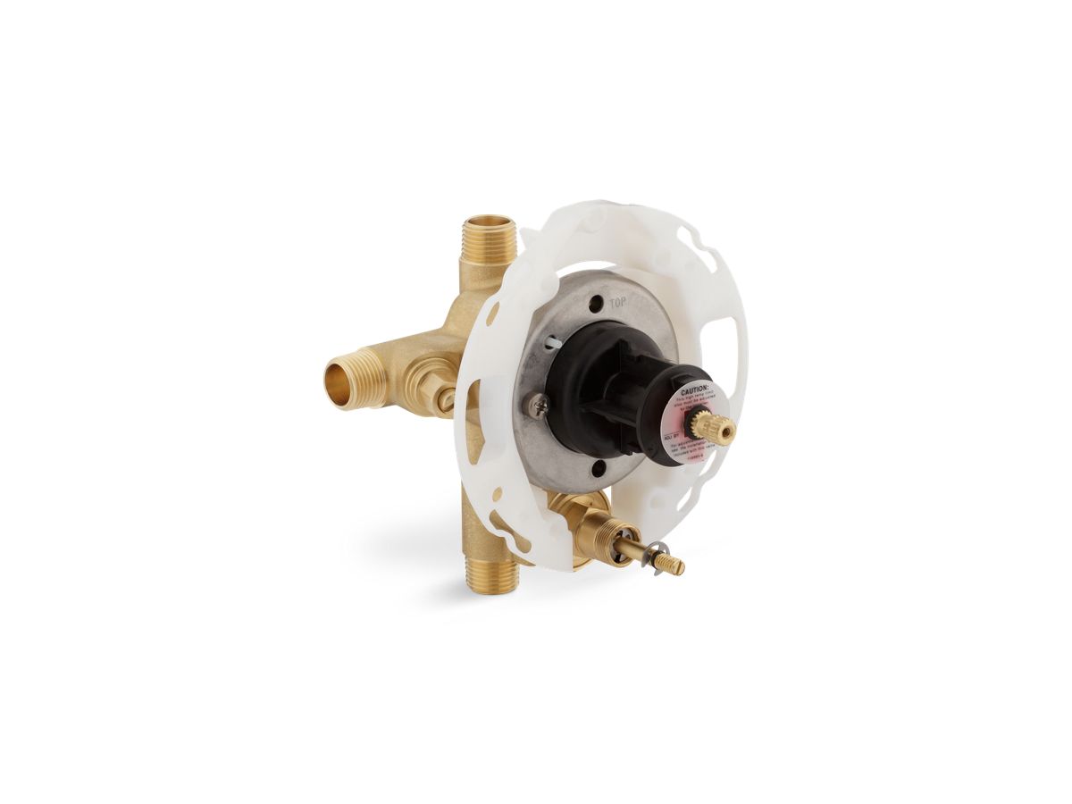 Rite-Temp® Valve W/diverter, Stops