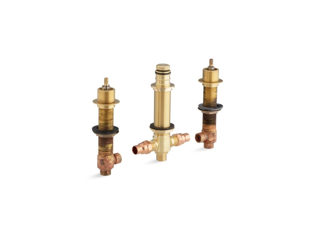 1/2 Deck Mount Valve W/integral Diverte