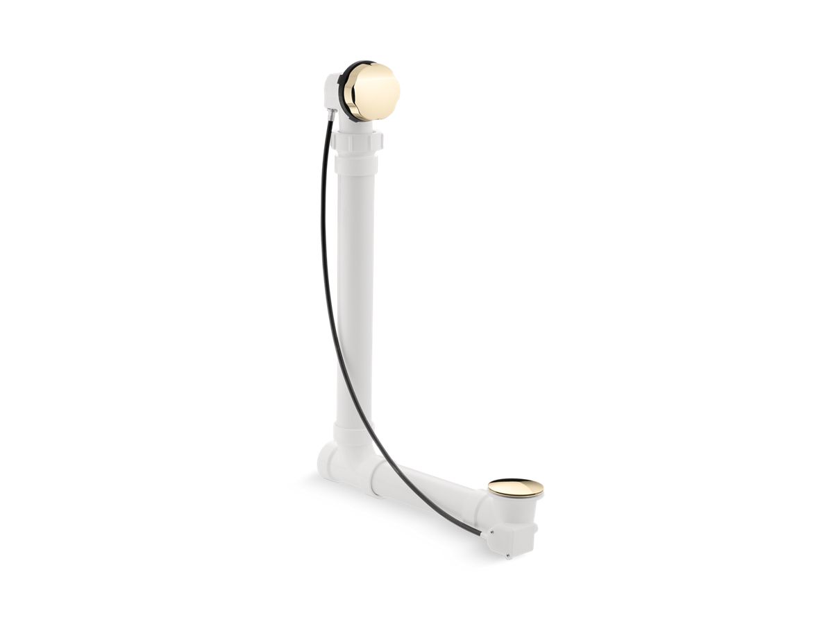 Clearflo Cable Bath Drain With PVC Pipe