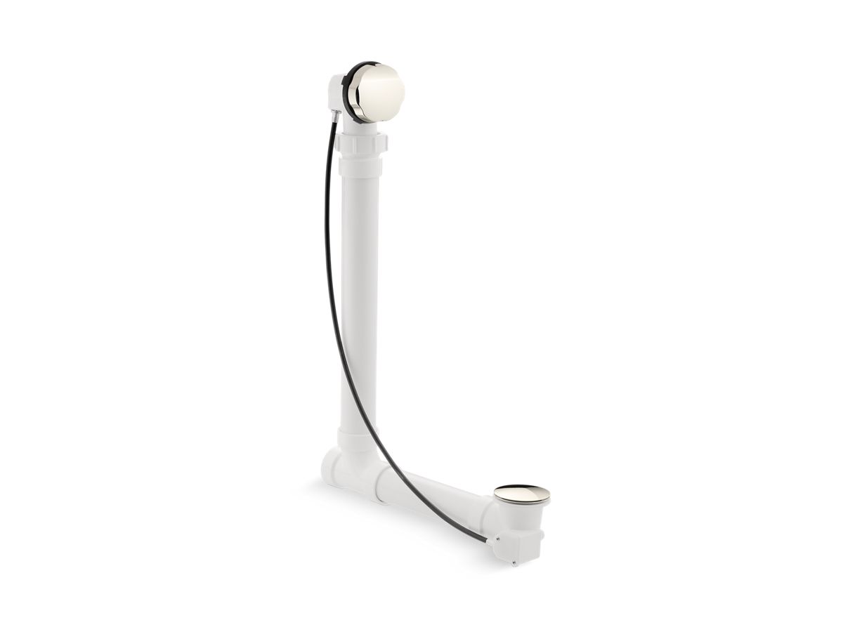 Clearflo Cable Bath Drain With PVC Pipe