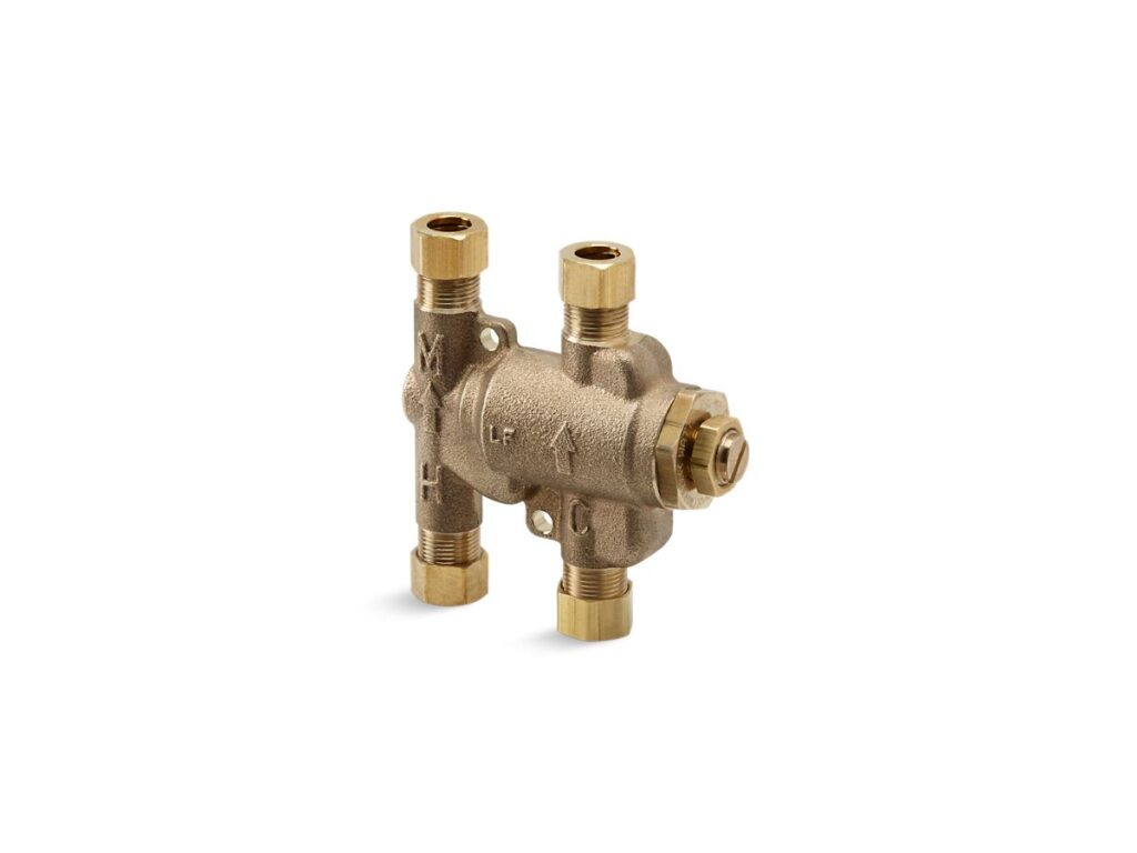 Valve, Under-Counter Thermostatic Mixing