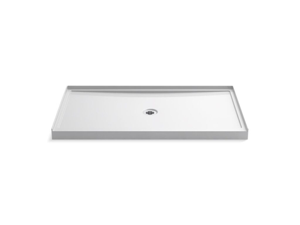 Rely® 60X34 Center Drain Shower Floor