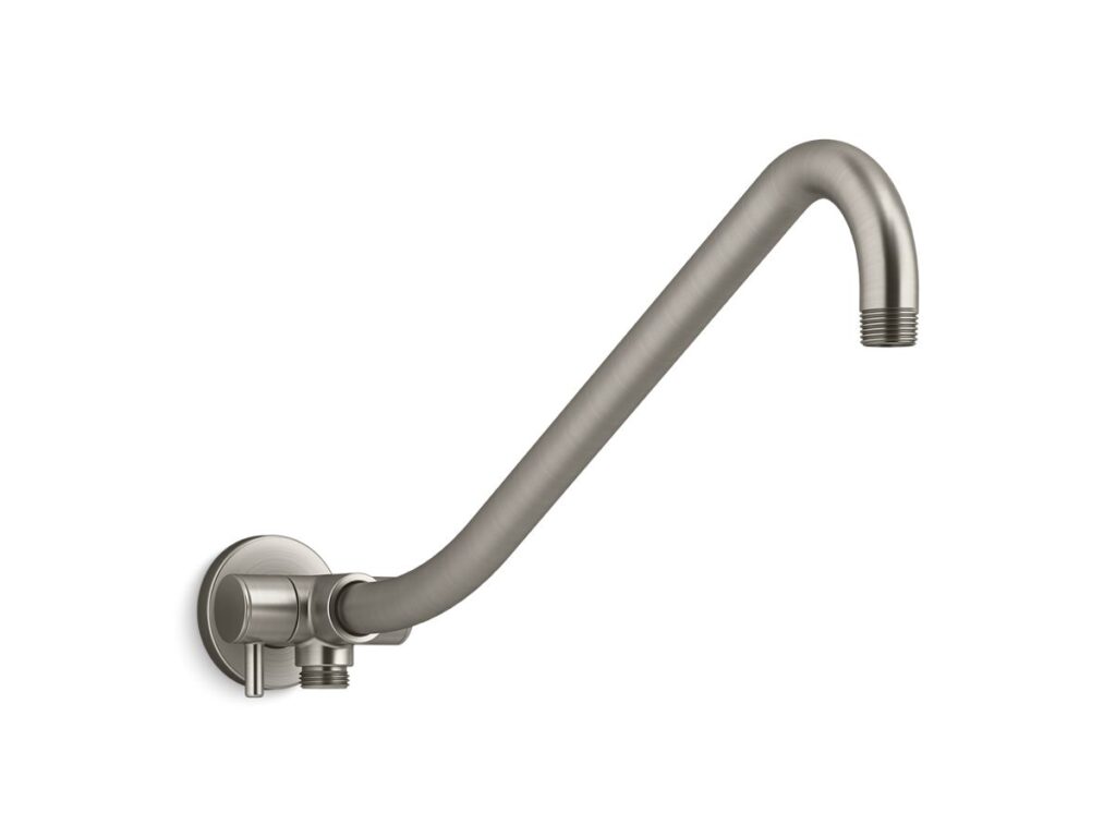 Gooseneck Rainhead Arm W/ 3WAY Diverter