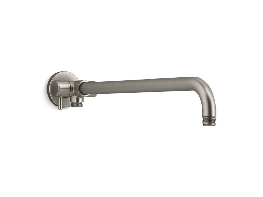 Wall Mount Rainhead Arm W/ 2WAY Diverter