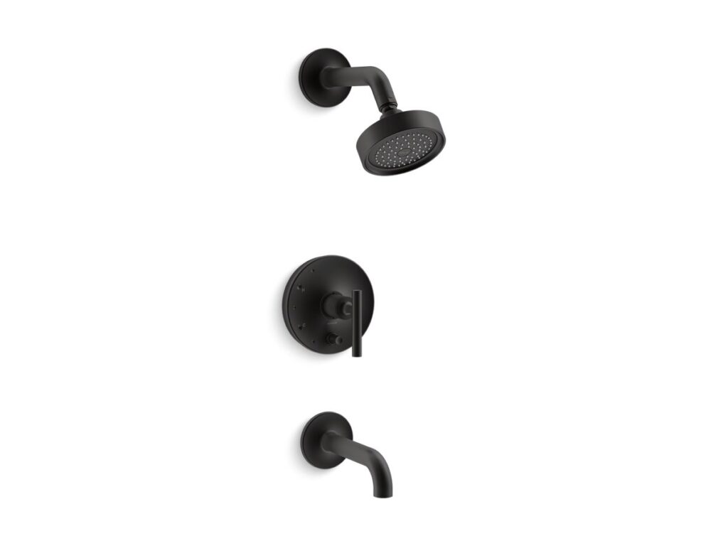 Purist® R/t B&S Trm/lvr HDLS,90-DEG Spout