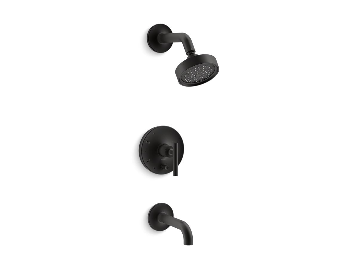 Purist® R/t B&S Trm/lvr HDLS,90-DEG Spout