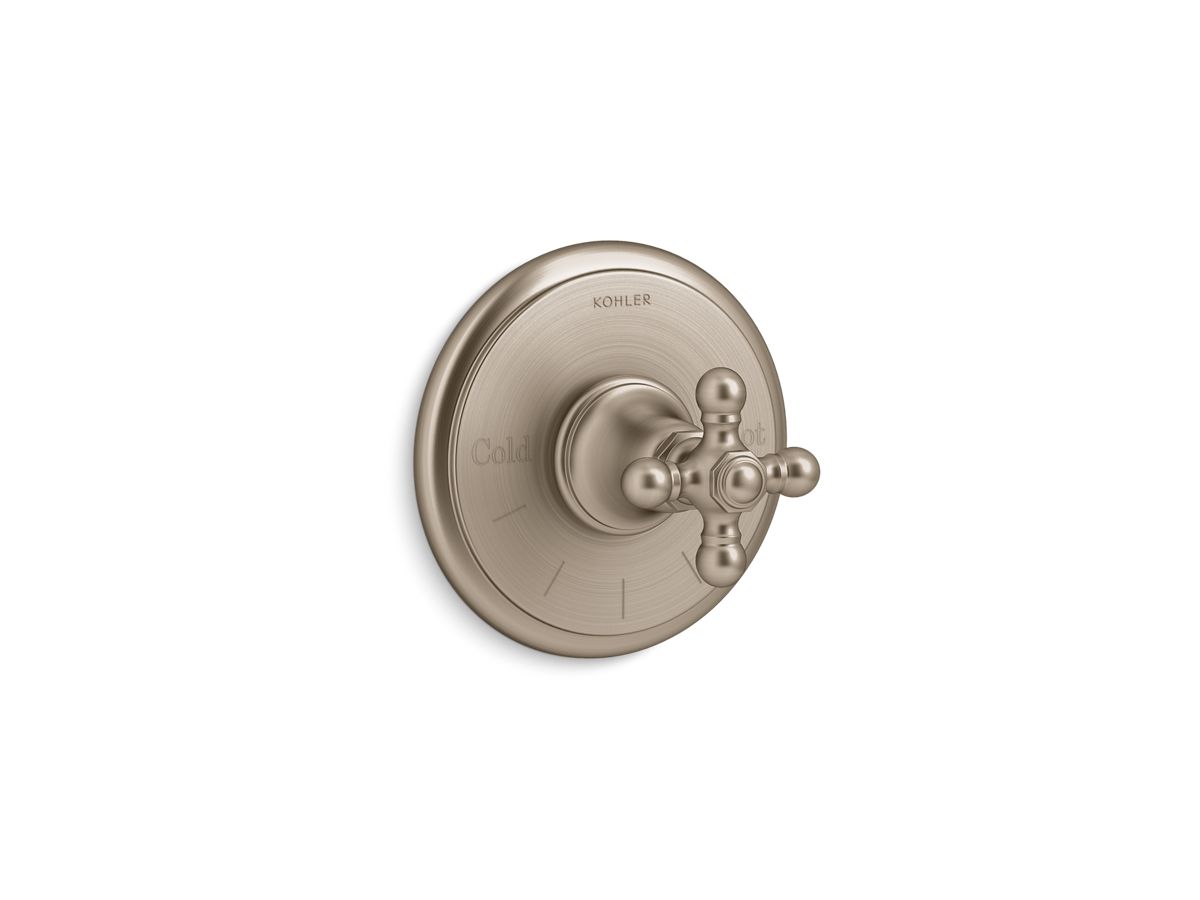 Artifacts® Thermostatic Valve Trim, Cross