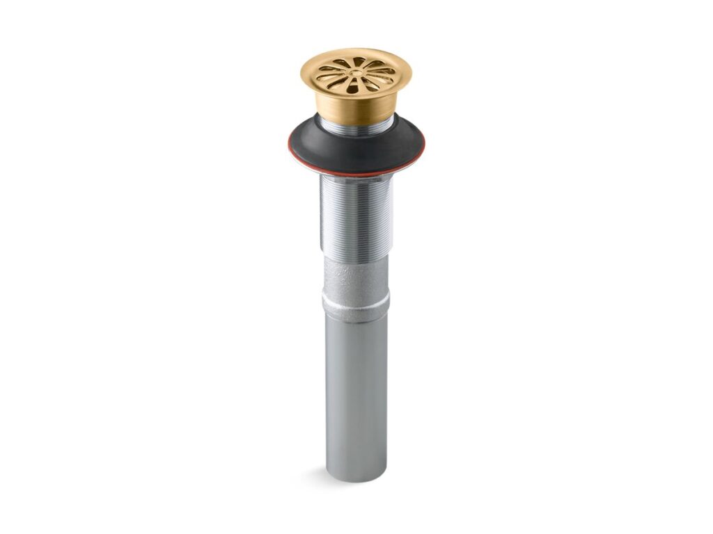 Kohler — Grid Drain with O Overflow
