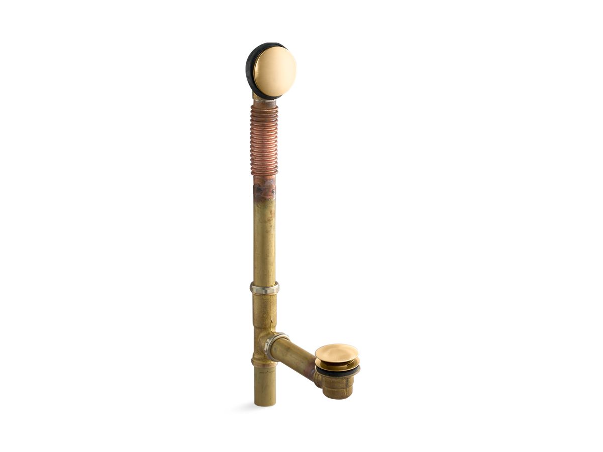 Clearflo™ Brass Toe Tap Bath Drain