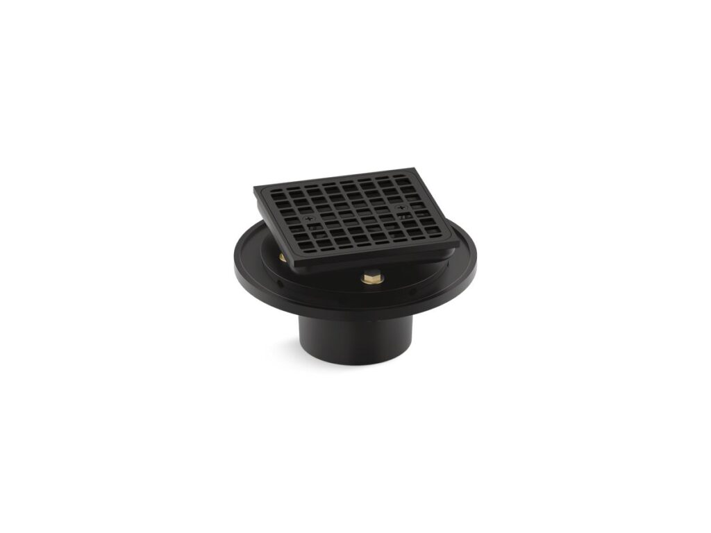 Square Design Tile-In Shower Drain