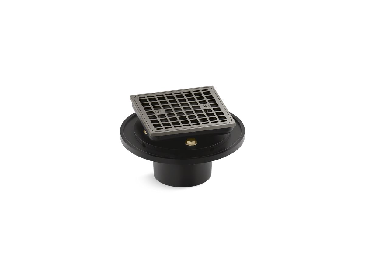 Square Design Tile-In Shower Drain