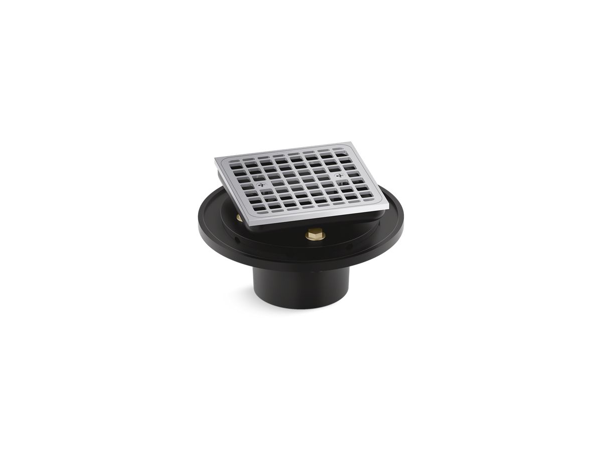 Square Design Tile-In Shower Drain