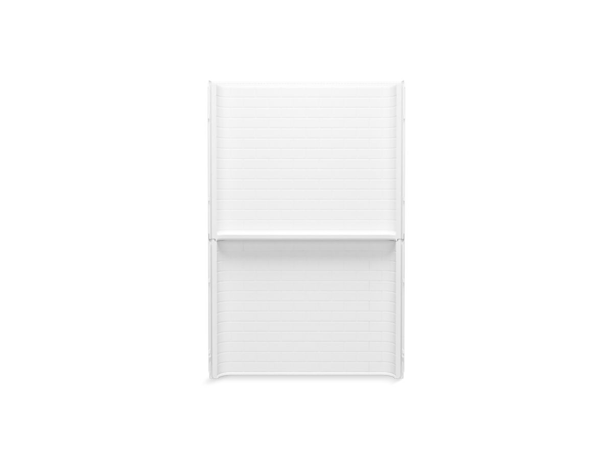 Traverse® 48 Subway Tile Back Wall