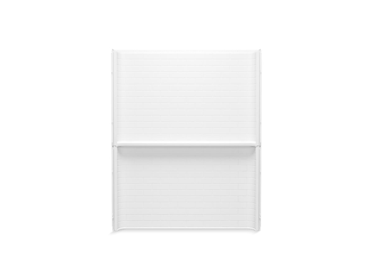 Traverse® 60 Subway Tile Back Wall