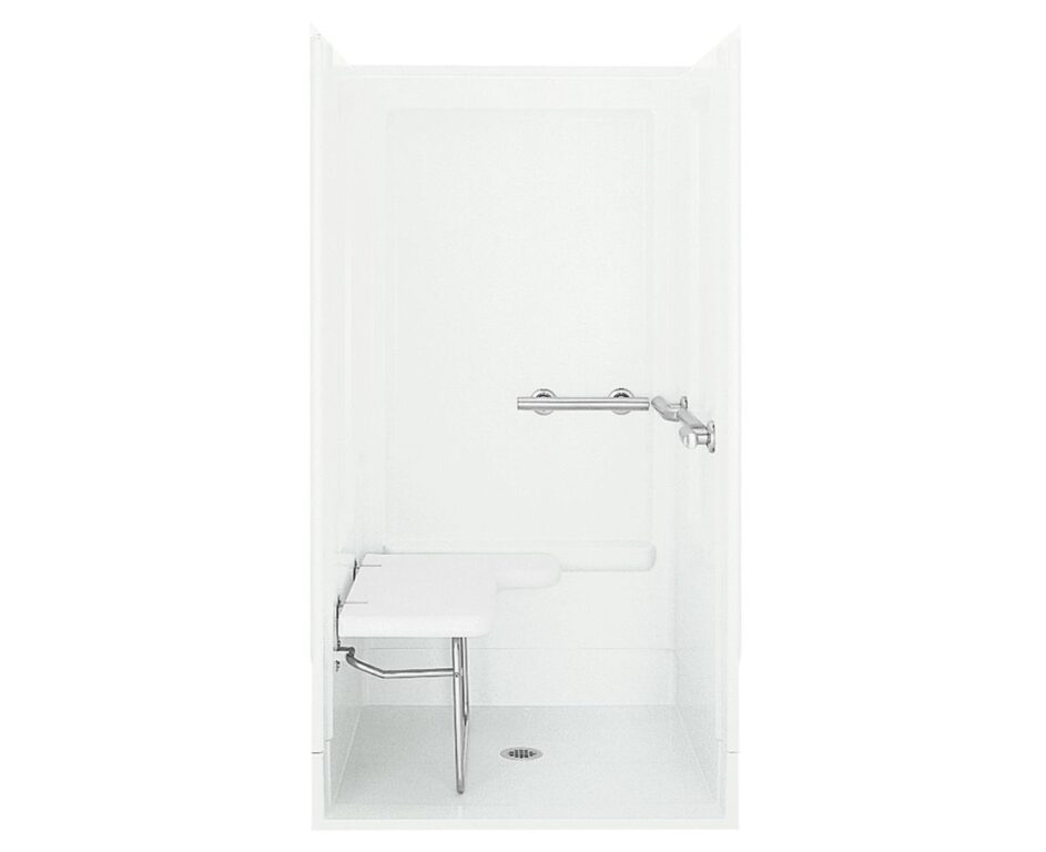 OCSS39-ADA Rh Kwh Shower Stall