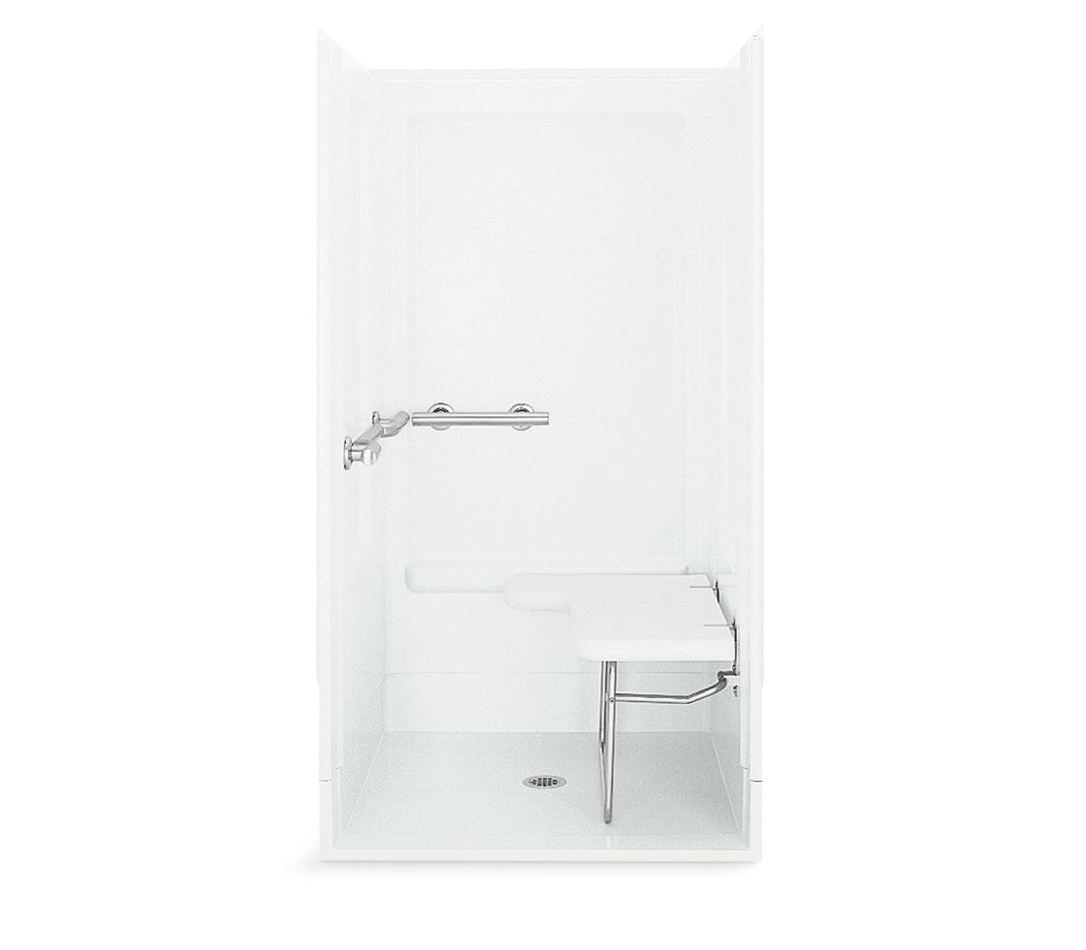 OCSS39-ADA Lh Kwh Shower Stall