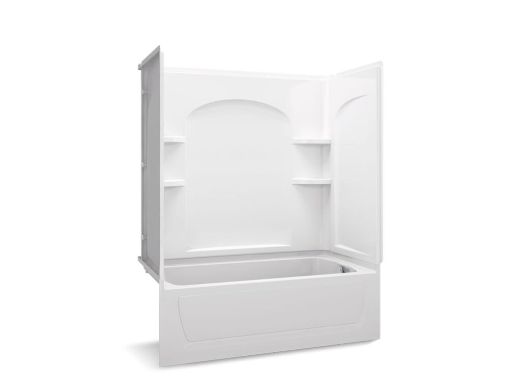 Kohler — Ensemble Curve Wall Set White