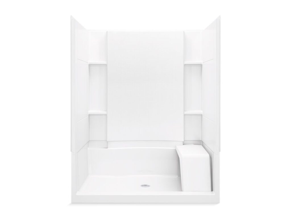Kohler — Accord Comp 60" Seated Shr Wh