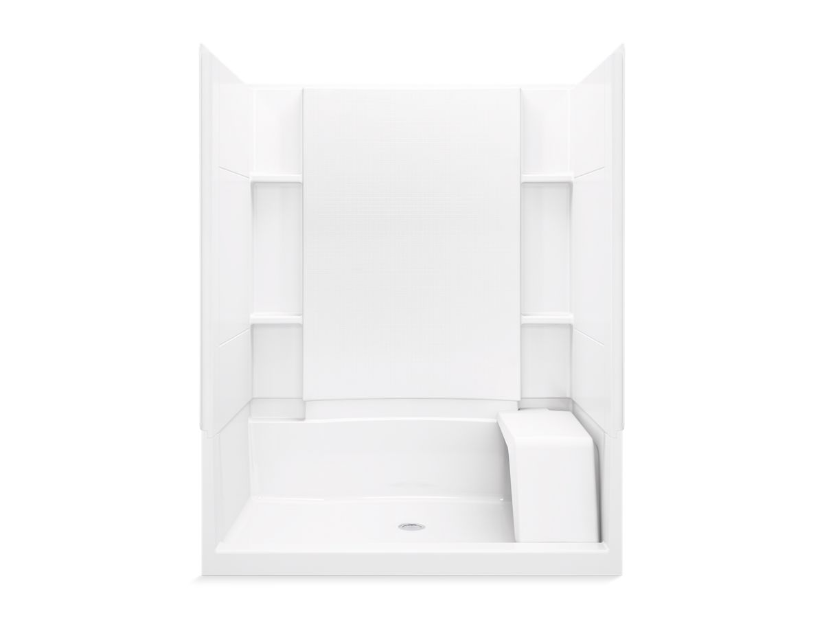 Kohler — Accord Comp 60″ Seated Shr Wh