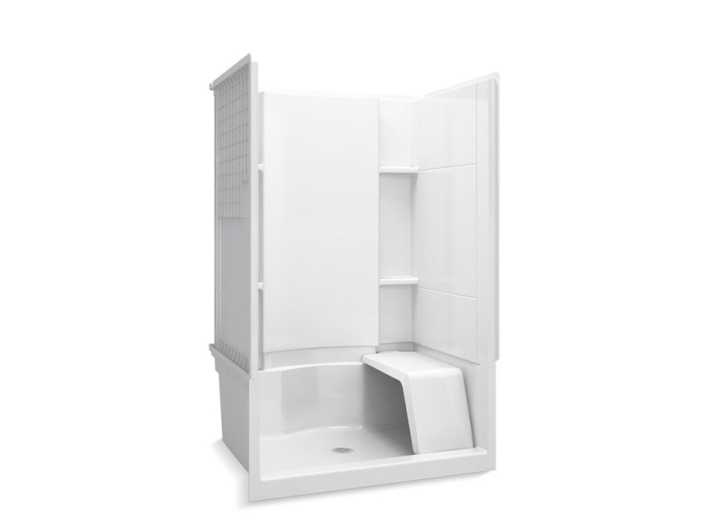 Kohler — Accord Comp 48" Seated Shr Wh