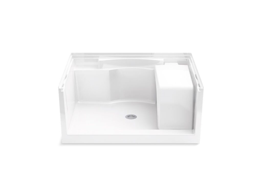 Kohler — Accord 48" Base with Seat White