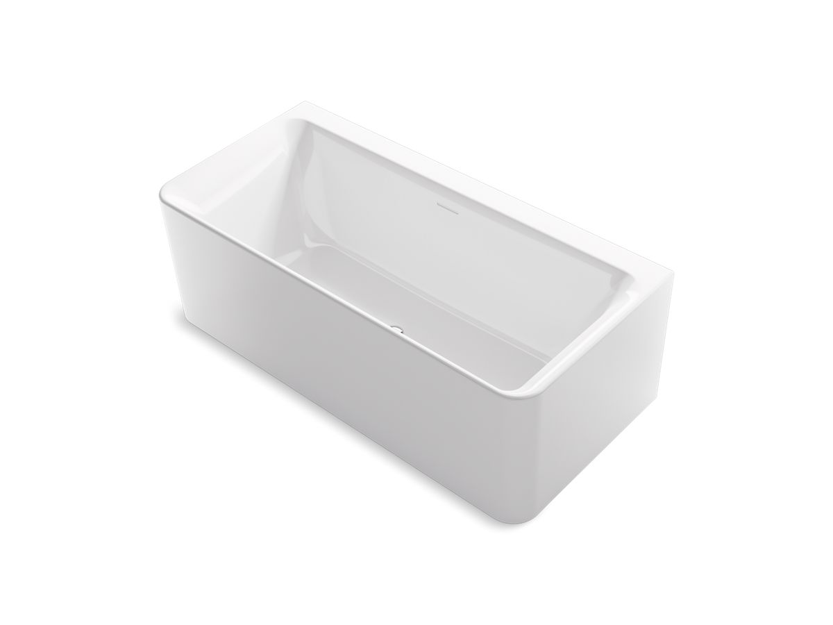Unwind® Freestand 67” Back-To-Wall  Bath