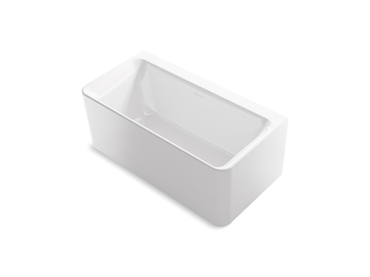 Unwind® Freestand 59” Back-To-Wall  Bath